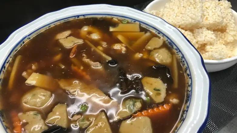 298. Sautéed Chop Suey with Crispy Rice 什錦鍋粑